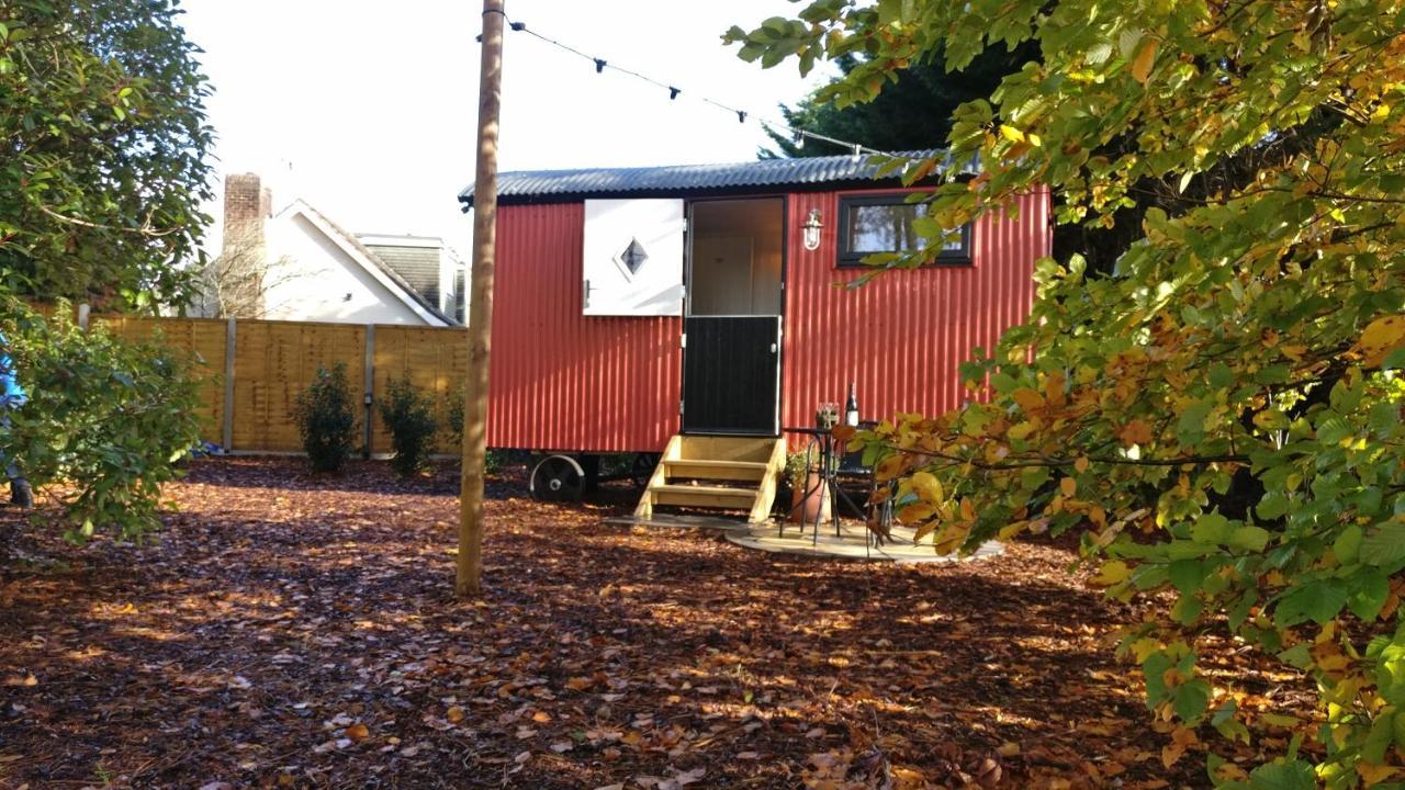 Forest Heath Shepherd'S Huts Ringwood Εξωτερικό φωτογραφία